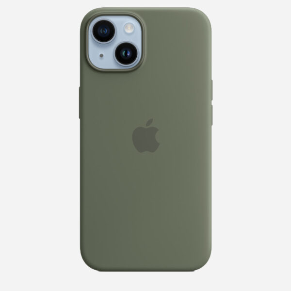 Iphone 14 Силиконов Калъф (Olive)