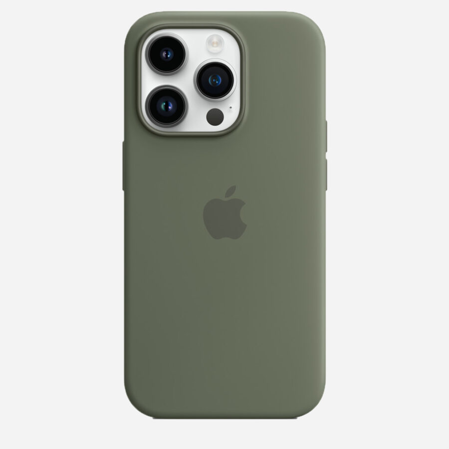 Iphone 14Pro Силиконов Калъф (Olive)