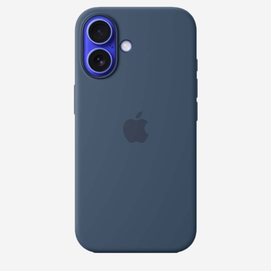 Iphone 16Plus Силиконов Калъф (Denim)