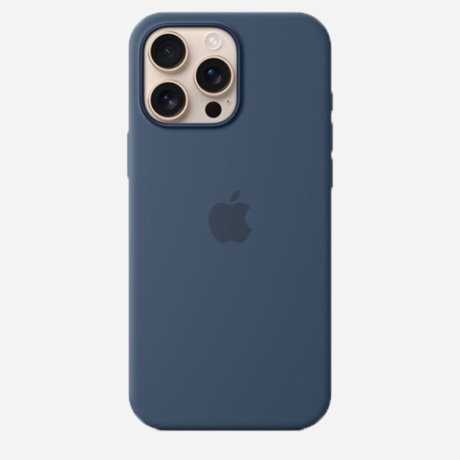 Iphone 16ProMax Силиконов Калъф (Denim)