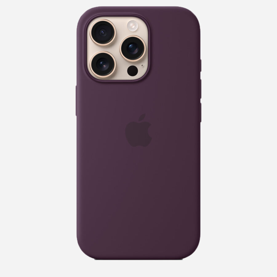 Iphone 16Pro Силиконов Калъф (Plum)